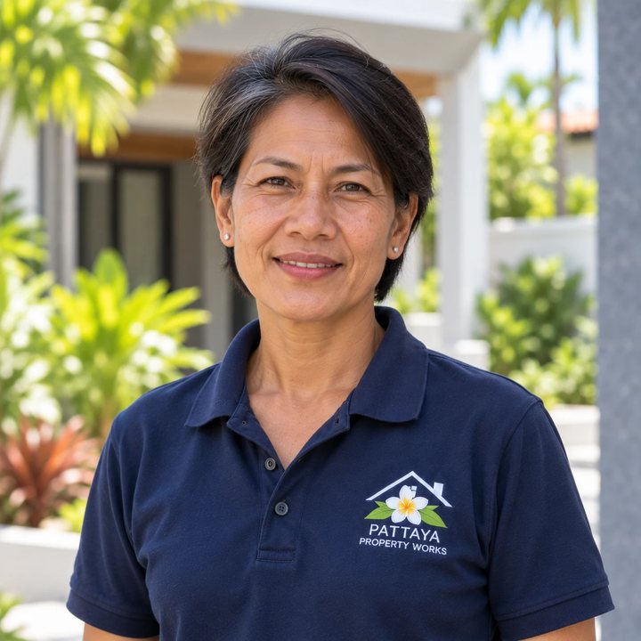 Pattaya PropertyWorks team member: Exterior & grounds