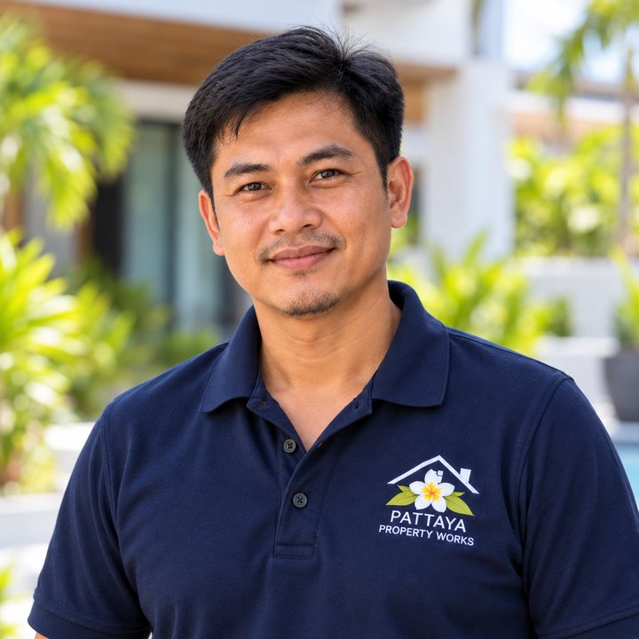 Pattaya PropertyWorks team member: General building maintenance