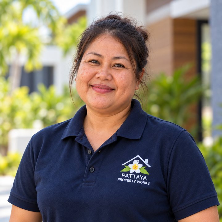 Pattaya PropertyWorks team member: Tiling & renovation